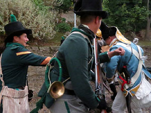 X Festa Reviu els Setges Napole&ograve;nics de Girona. Combat al portal de Sant Crist&ograve;fol