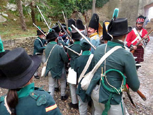 X Festa Reviu els Setges Napole&ograve;nics de Girona. Combat al portal de Sant Crist&ograve;fol