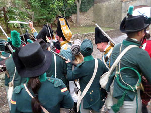 X Festa Reviu els Setges Napole&ograve;nics de Girona. Combat al portal de Sant Crist&ograve;fol