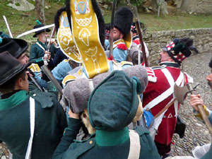 X Festa Reviu els Setges Napole&ograve;nics de Girona. Combat al portal de Sant Crist&ograve;fol