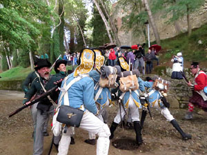 X Festa Reviu els Setges Napole&ograve;nics de Girona. Combat al portal de Sant Crist&ograve;fol
