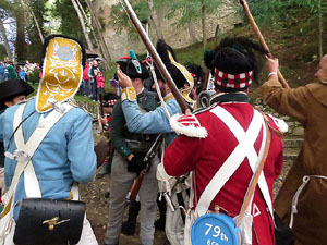 X Festa Reviu els Setges Napole&ograve;nics de Girona. Combat al portal de Sant Crist&ograve;fol