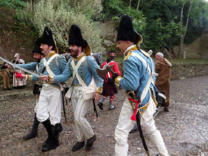 X Festa Reviu els Setges Napole&ograve;nics de Girona. Combat al portal de Sant Crist&ograve;fol