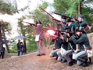X Festa Reviu els Setges Napole&ograve;nics de Girona. Combat al portal de Sant Crist&ograve;fol