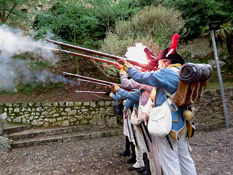 X Festa Reviu els Setges Napole&ograve;nics de Girona. Combat al portal de Sant Crist&ograve;fol