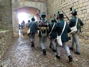 X Festa Reviu els Setges Napole&ograve;nics de Girona. Combat al portal de Sant Crist&ograve;fol