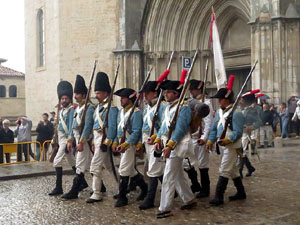 X Festa Reviu els Setges Napole&ograve;nics de Girona. Combat a la pla&ccedil;a dels Ap&ograve;stols
