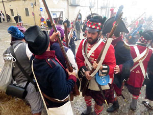 X Festa Reviu els Setges Napole&ograve;nics de Girona. Combat a la pla&ccedil;a dels Ap&ograve;stols