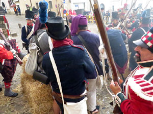 X Festa Reviu els Setges Napole&ograve;nics de Girona. Combat a la pla&ccedil;a dels Ap&ograve;stols