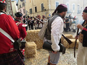 X Festa Reviu els Setges Napole&ograve;nics de Girona. Combat a la pla&ccedil;a dels Ap&ograve;stols