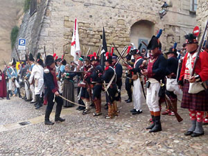 X Festa Reviu els Setges Napole&ograve;nics de Girona. Combat a la pla&ccedil;a de Sant Dom&egrave;nec