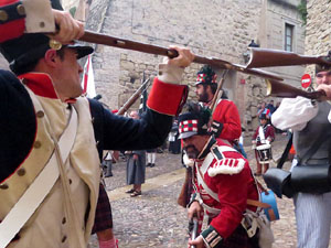 X Festa Reviu els Setges Napole&ograve;nics de Girona. Combat a la pla&ccedil;a de Sant Dom&egrave;nec