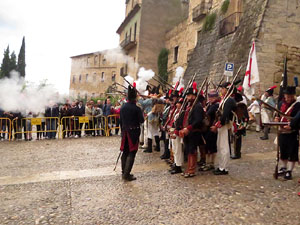 X Festa Reviu els Setges Napole&ograve;nics de Girona. Combat a la pla&ccedil;a de Sant Dom&egrave;nec