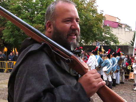 X Festa Reviu els Setges Napole&ograve;nics de Girona. Combat a la pla&ccedil;a de Sant Dom&egrave;nec