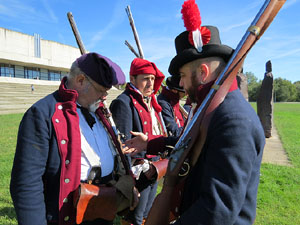 X Festa Reviu els Setges Napole&ograve;nics de Girona. Campament napole&ograve;nic a les Ribes del Ter