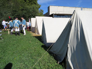 X Festa Reviu els Setges Napole&ograve;nics de Girona. Campament napole&ograve;nic a les Ribes del Ter