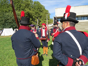 X Festa Reviu els Setges Napole&ograve;nics de Girona. Campament napole&ograve;nic a les Ribes del Ter