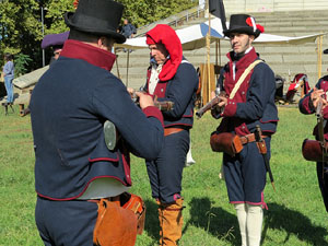 X Festa Reviu els Setges Napole&ograve;nics de Girona. Campament napole&ograve;nic a les Ribes del Ter