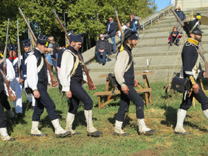 X Festa Reviu els Setges Napole&ograve;nics de Girona. Campament napole&ograve;nic a les Ribes del Ter