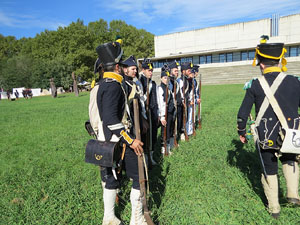 X Festa Reviu els Setges Napole&ograve;nics de Girona. Campament napole&ograve;nic a les Ribes del Ter