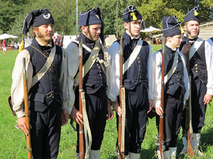 X Festa Reviu els Setges Napole&ograve;nics de Girona. Campament napole&ograve;nic a les Ribes del Ter