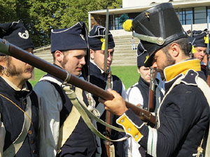 X Festa Reviu els Setges Napole&ograve;nics de Girona. Campament napole&ograve;nic a les Ribes del Ter
