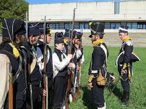X Festa Reviu els Setges Napole&ograve;nics de Girona. Campament napole&ograve;nic a les Ribes del Ter