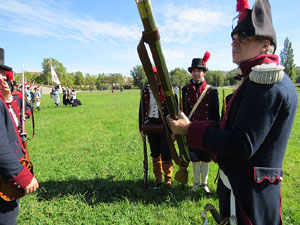 X Festa Reviu els Setges Napole&ograve;nics de Girona. Campament napole&ograve;nic a les Ribes del Ter