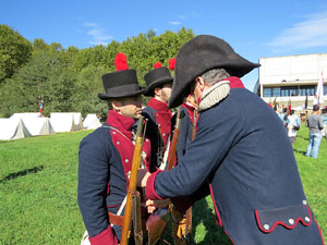 X Festa Reviu els Setges Napole&ograve;nics de Girona. Campament napole&ograve;nic a les Ribes del Ter