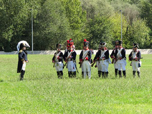X Festa Reviu els Setges Napole&ograve;nics de Girona. Campament napole&ograve;nic a les Ribes del Ter