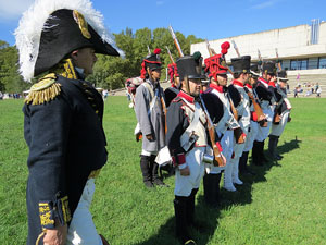 X Festa Reviu els Setges Napole&ograve;nics de Girona. Campament napole&ograve;nic a les Ribes del Ter