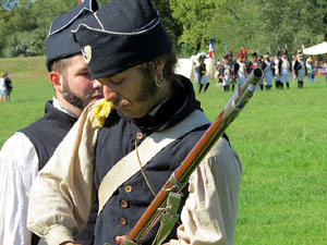 X Festa Reviu els Setges Napole&ograve;nics de Girona. Campament napole&ograve;nic a les Ribes del Ter