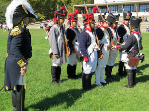X Festa Reviu els Setges Napole&ograve;nics de Girona. Campament napole&ograve;nic a les Ribes del Ter