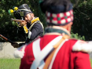 X Festa Reviu els Setges Napole&ograve;nics de Girona. Recreaci&oacute; d'una batalla napole&ograve;nica a les Ribes del Ter