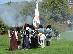 X Festa Reviu els Setges Napole&ograve;nics de Girona. Recreaci&oacute; d'una batalla napole&ograve;nica a les Ribes del Ter