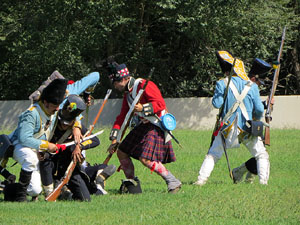 X Festa Reviu els Setges Napole&ograve;nics de Girona. Recreaci&oacute; d'una batalla napole&ograve;nica a les Ribes del Ter