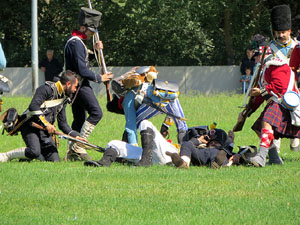 X Festa Reviu els Setges Napole&ograve;nics de Girona. Recreaci&oacute; d'una batalla napole&ograve;nica a les Ribes del Ter