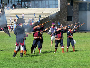 X Festa Reviu els Setges Napole&ograve;nics de Girona. Recreaci&oacute; d'una batalla napole&ograve;nica a les Ribes del Ter