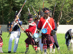 X Festa Reviu els Setges Napole&ograve;nics de Girona. Recreaci&oacute; d'una batalla napole&ograve;nica a les Ribes del Ter