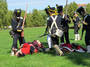 X Festa Reviu els Setges Napole&ograve;nics de Girona. Recreaci&oacute; d'una batalla napole&ograve;nica a les Ribes del Ter