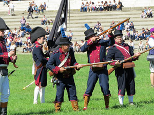 X Festa Reviu els Setges Napole&ograve;nics de Girona. Recreaci&oacute; d'una batalla napole&ograve;nica a les Ribes del Ter