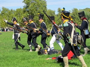 X Festa Reviu els Setges Napole&ograve;nics de Girona. Recreaci&oacute; d'una batalla napole&ograve;nica a les Ribes del Ter