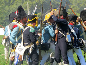 X Festa Reviu els Setges Napole&ograve;nics de Girona. Recreaci&oacute; d'una batalla napole&ograve;nica a les Ribes del Ter