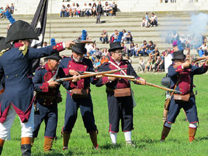 X Festa Reviu els Setges Napole&ograve;nics de Girona. Recreaci&oacute; d'una batalla napole&ograve;nica a les Ribes del Ter