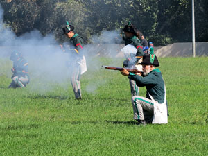 X Festa Reviu els Setges Napole&ograve;nics de Girona. Recreaci&oacute; d'una batalla napole&ograve;nica a les Ribes del Ter