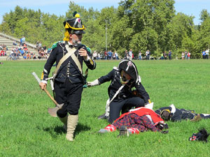 X Festa Reviu els Setges Napole&ograve;nics de Girona. Recreaci&oacute; d'una batalla napole&ograve;nica a les Ribes del Ter