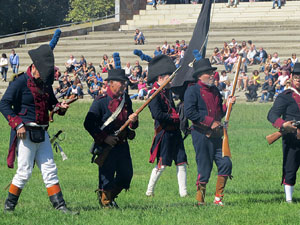 X Festa Reviu els Setges Napole&ograve;nics de Girona. Recreaci&oacute; d'una batalla napole&ograve;nica a les Ribes del Ter