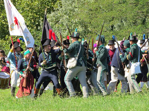 X Festa Reviu els Setges Napole&ograve;nics de Girona. Recreaci&oacute; d'una batalla napole&ograve;nica a les Ribes del Ter