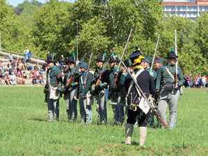 X Festa Reviu els Setges Napole&ograve;nics de Girona. Recreaci&oacute; d'una batalla napole&ograve;nica a les Ribes del Ter