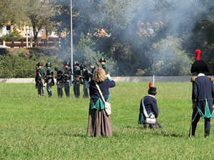 X Festa Reviu els Setges Napole&ograve;nics de Girona. Recreaci&oacute; d'una batalla napole&ograve;nica a les Ribes del Ter